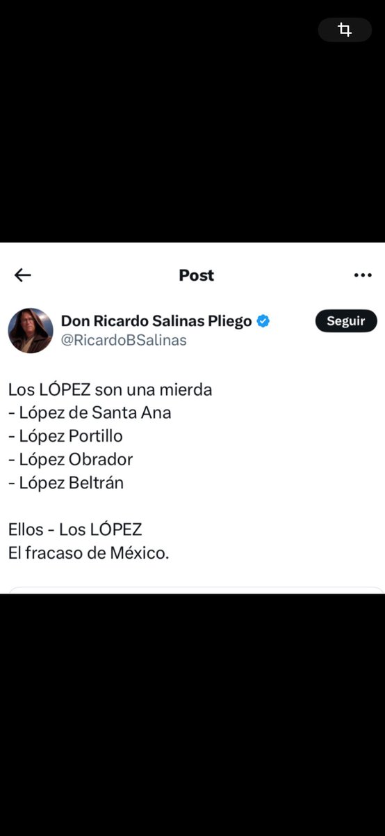 Algunos SALINAS son más que MIERDA: 

💩 Carlos salinas 
💩 Raúl y Salinas 
💩 Hugo Salinas Price
💩 Ricardo Salinas
💩 Ninfa Salinas 
💩 Benjamín Salinas
💩 Hugo Salinas 

Ellos, los SALINAS
LA ESCORIA DE MÉXICO 🤮

#VivaLaDemocraciaCarajo 👊