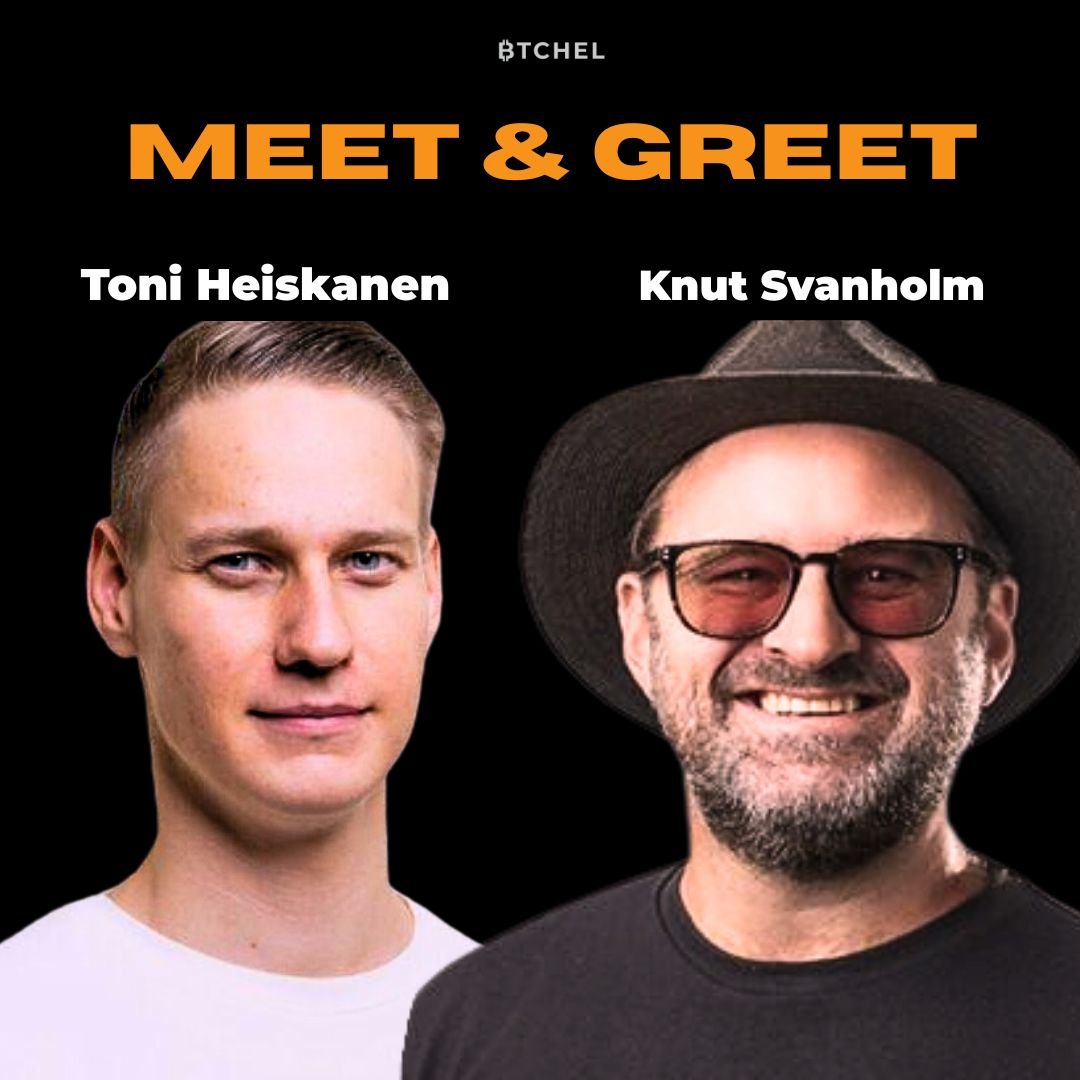 ₿TCHEL2025 🇫🇮 (@btchelevent) on Twitter photo This friday 6.6. at 6pm BTCHEL brings two of our favourite authors in town! 🛬
Meet & greet first at restaurant Faro, then after party at the BTCHEL community hub in Mechelininkatu. 🍻
Be there and get your signed copies from <a href="/HeiskanenToni/">Toni ₿ Profeetta</a> and <a href="/knutsvanholm/">Knut Svanholm ∞/21M</a> 📚
ps. the This friday 6.6. at 6pm BTCHEL brings two of our favourite authors in town! 🛬
Meet & greet first at restaurant Faro, then after party at the BTCHEL community hub in Mechelininkatu. 🍻
Be there and get your signed copies from <a href="/HeiskanenToni/">Toni ₿ Profeetta</a> and <a href="/knutsvanholm/">Knut Svanholm ∞/21M</a> 📚
ps. the