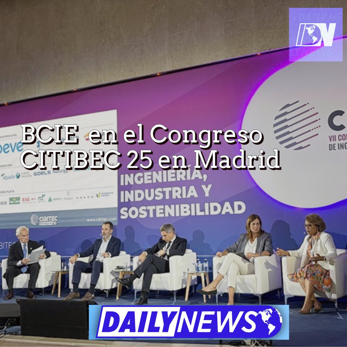 BCIE comparte su visión sobre financiamiento de infraestructura sostenible en el Congreso CITIBEC 25 en Madrid dailynews507.com/index.php/2025…
.
<a href="/BCIE_Org/">BCIE</a> #DNews507