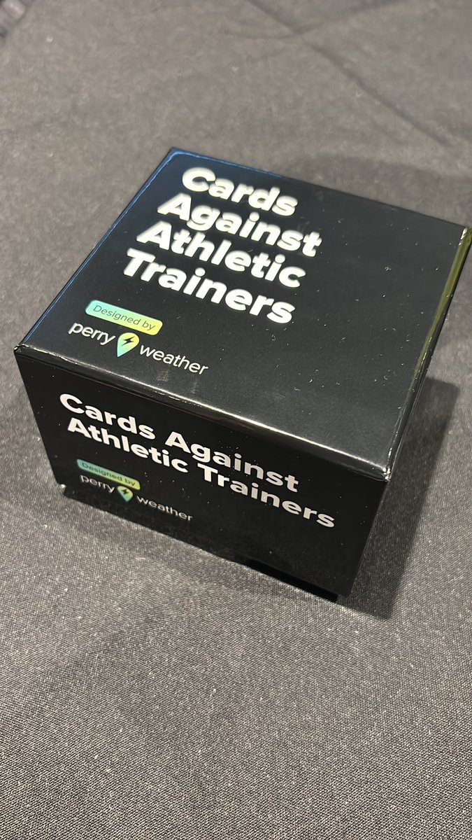 Windee Skrabanek (@wskrabanek) on Twitter photo Check out <a href="/perryweather/">Perry Weather</a> getting creative with these awesome Cards Against Athletic Trainers. This is going to be a blast to play in the ATR and beyond. Game on! <a href="/OfficialTHSADA/">THSADA</a> is a great place to engage with vendors. <a href="/thssportsmed/">Temple HS Athletic Training</a> <a href="/thehairstons/">Valerie Hairston</a> <a href="/SWATAD6/">SWATA</a> <a href="/NATA1950/">NATA</a> Check out <a href="/perryweather/">Perry Weather</a> getting creative with these awesome Cards Against Athletic Trainers. This is going to be a blast to play in the ATR and beyond. Game on! <a href="/OfficialTHSADA/">THSADA</a> is a great place to engage with vendors. <a href="/thssportsmed/">Temple HS Athletic Training</a> <a href="/thehairstons/">Valerie Hairston</a> <a href="/SWATAD6/">SWATA</a> <a href="/NATA1950/">NATA</a>