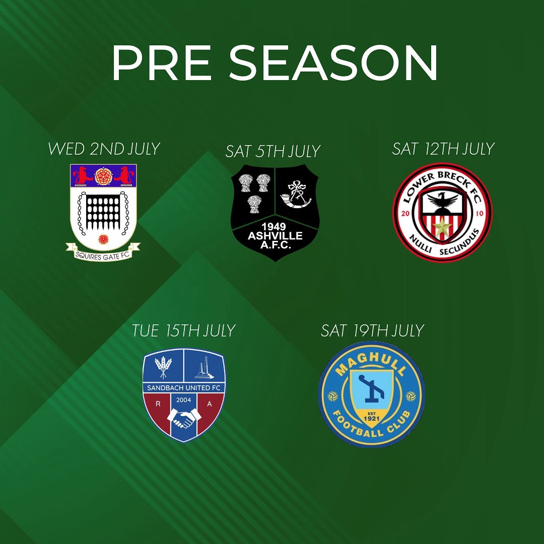 Pre Season 2025/26

It’s nearly time again 🤩
