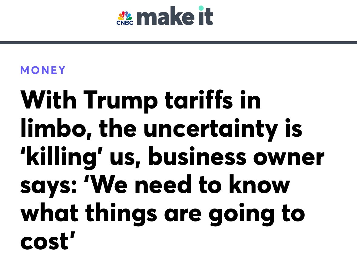 Suzan DelBene (@suzandelbene) on Twitter photo There’s no real plan behind President TACO’s sweeping tariffs. But there are real consequences and America’s small businesses are hurting because of them. There’s no real plan behind President TACO’s sweeping tariffs. But there are real consequences and America’s small businesses are hurting because of them.
