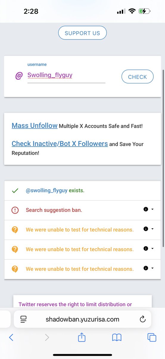 Shadow banned again. Just cleaner the other day too.