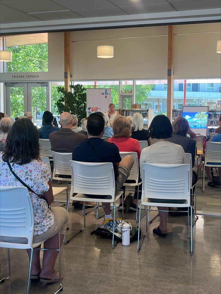 ✨BIG thanks to everyone who attended the Memory Café  in Summerland! Honored to give the keynote and share my research on stigma of dementia. Grateful 🙌to the library and partners, Donna Benson &amp; Barb Stewart.🌟HUGE thanks to <a href="/chrissythelker/">Christine Aiken</a> for sharing her powerful story!