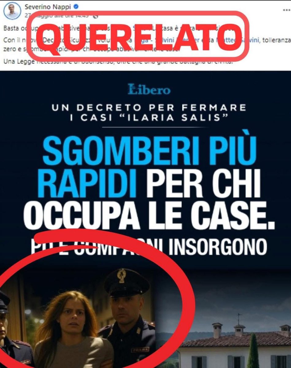 Sto procedendo con una querela per diffamazione aggravata contro Severino Nappi, consigliere regionale in Campania per la Lega.

L’uso di #deepfake – immagini di persone reali manipolate con l’intelligenza artificiale per rappresentarle, a piacimento dell’autore della