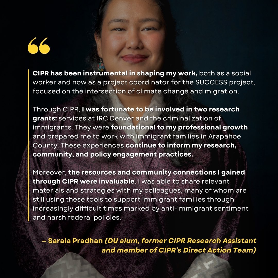 DU Center for Immigration Policy & Research tweet media