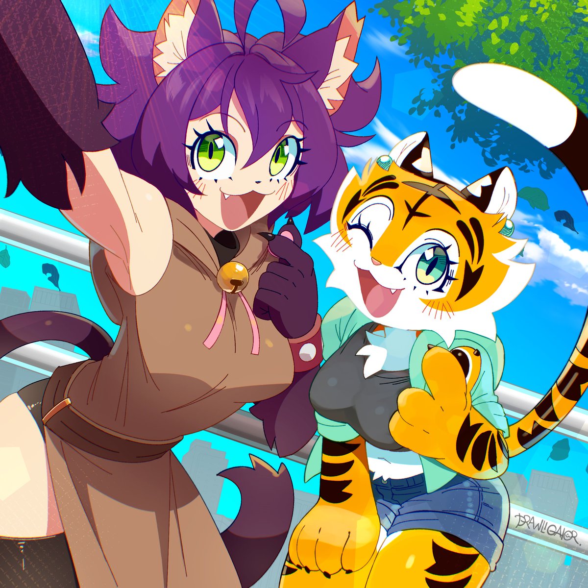 Cat ladies hangout ✨🐱🐯