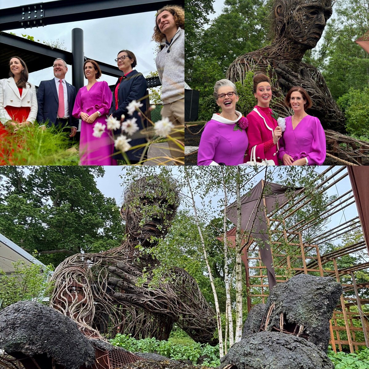 A beautiful day was had at Bloom Festival 🌼 The gardens were breathtaking, full of creativity and care. A real treat to see Galway’s own <a href="/Macnas/">Macnas</a> adding their special magic to it all 💚