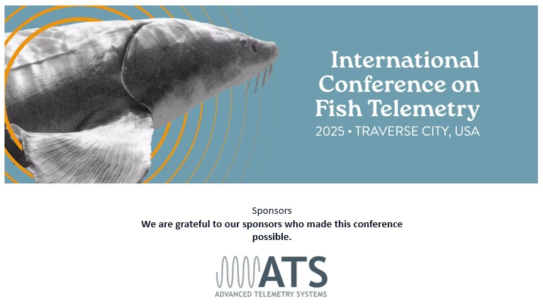 ATSTelemetry's tweet image. ATS will be attending International Conference on Fish Telemetry (7th ICFT) next week. Who is heading to Traverse City, MI to stop by our Booth?