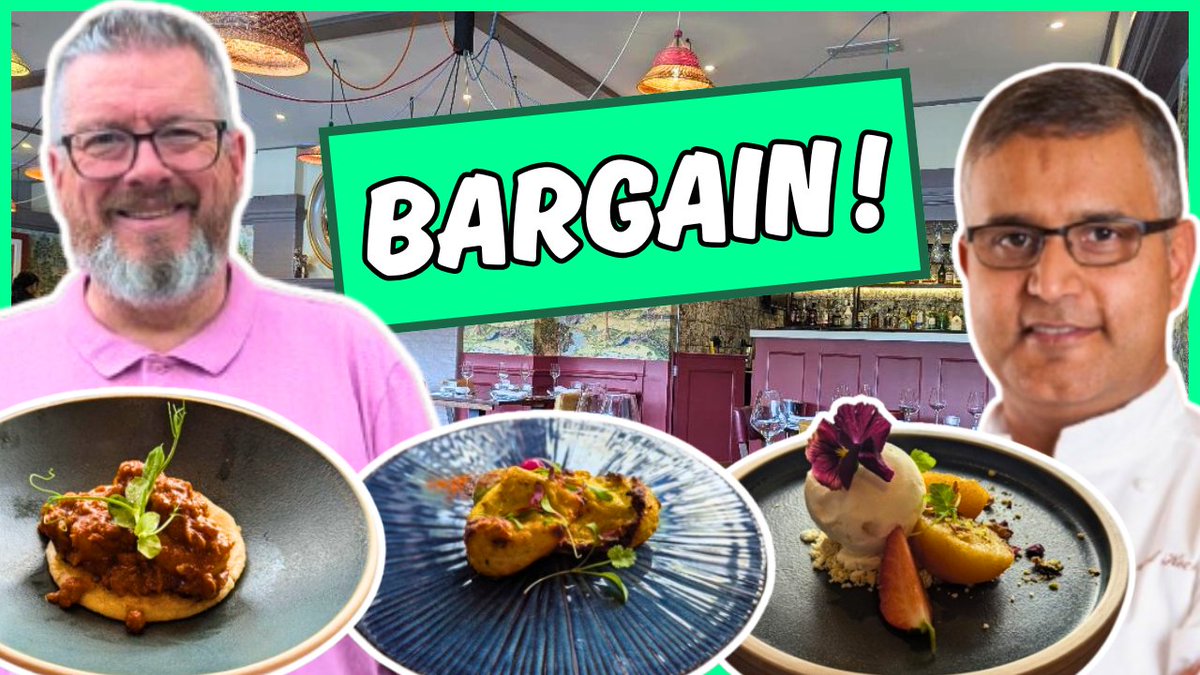 Today I am in the foodie hotspot of Marlow.

I visit Sindhu, one of 2 restaurants in the village run by Atul Kolchhar. <a href="/SindhuMarlow/">Sindhu by Atul Kochhar</a> 

He's a Michelin Star chef, but the set menu here seems excellent value... will the quality match?

youtu.be/QFQogYDnq-E