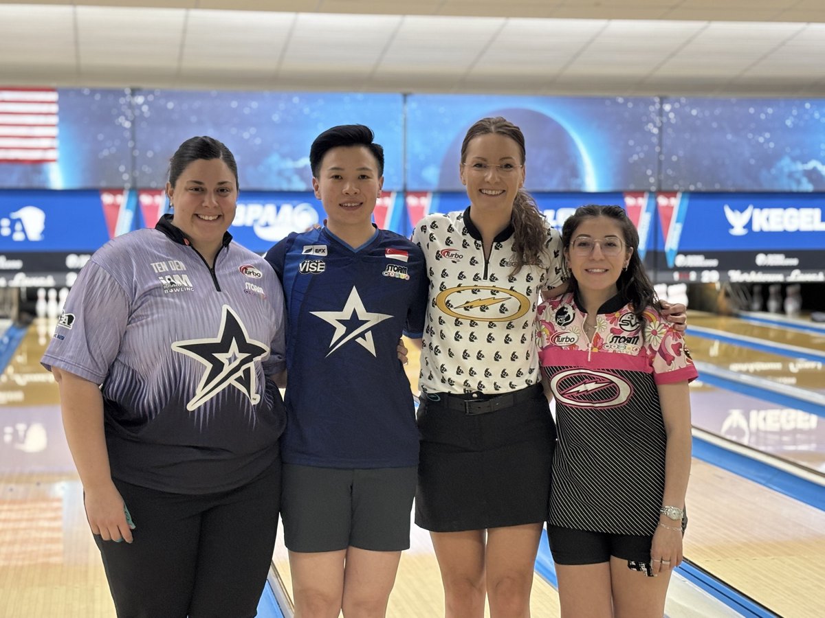Your final four 2025 Rock 'n' Roll finalists have been determined!
 
Julia Bond will take on Diana Zavjalova and Jordan Snodgrass will take on New Hui Fen. The winners of each semifinal will meet in the title match! Tune in at 6:30 p.m. Eastern on BowlTV!