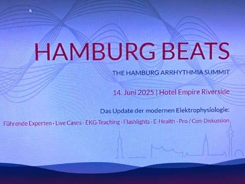 Andreas Metzner (@andreasmetzner7) on Twitter photo ⏱Noch 12 Tage bis zu den 7. #HamburgBeats - The Hamburg Arrhythmia Summit! 👉Starke Referenten, Top-Themen, heiße Diskussionen, Knaller-Atmosphäre! Und am Ende 8 FB-Punkte! Seien Sie unser Gast! 14. Juni, Empire Riverside!🫀💪 <a href="/AndreasRillig/">Andreas Rillig</a> <a href="/AGEP_DGK/">AGEP</a> <a href="/chris_sohns/">Christian Sohns</a> <a href="/AriSultanEP/">Arian Sultan</a> ⏱Noch 12 Tage bis zu den 7. #HamburgBeats - The Hamburg Arrhythmia Summit! 👉Starke Referenten, Top-Themen, heiße Diskussionen, Knaller-Atmosphäre! Und am Ende 8 FB-Punkte! Seien Sie unser Gast! 14. Juni, Empire Riverside!🫀💪 <a href="/AndreasRillig/">Andreas Rillig</a> <a href="/AGEP_DGK/">AGEP</a> <a href="/chris_sohns/">Christian Sohns</a> <a href="/AriSultanEP/">Arian Sultan</a>