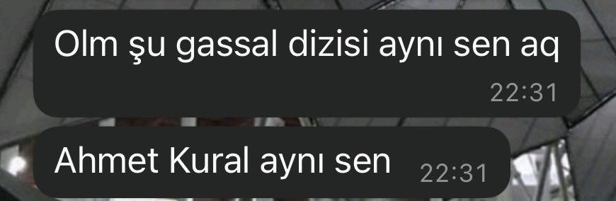 Gece yarısı durup dururken agalardan aldığım mesajlar