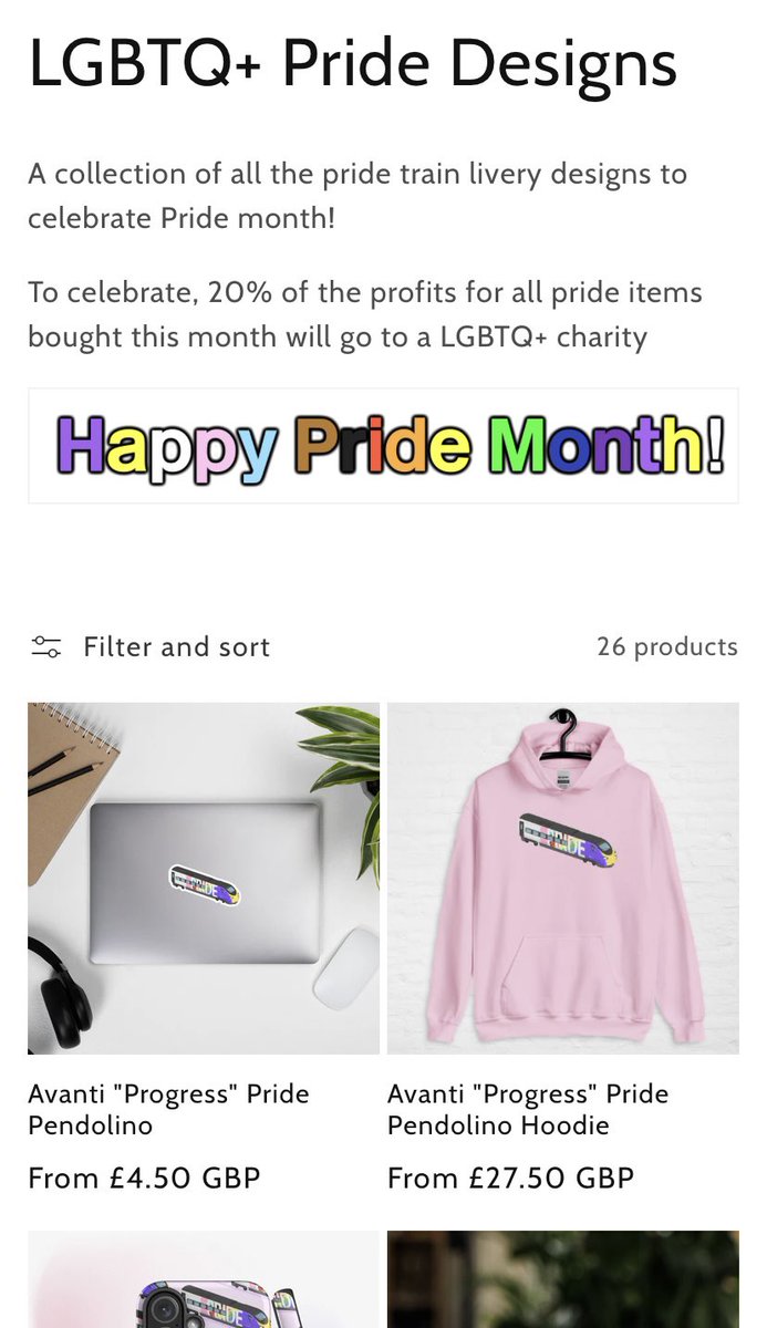Happy Pride Month! 🏳️‍🌈🏳️‍⚧️ 

To celebrate this month I’ve made a collection of the pride designs on my website and 20% of the profits on those designs I will donate to a LGBTQ+ charity at the end of the month! 🥳

natts.art/collections/pr…
