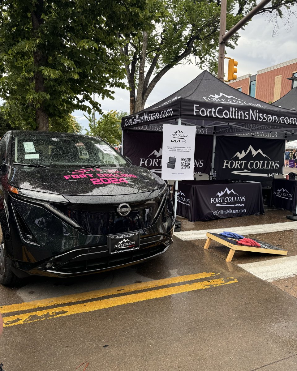 FoCoNissan's tweet photo. Who’s ready for Taste or FoCo this weekend?! We sure are! Make sure you stop by our tent for a chance to win some epic prizes! 

Hint: 👨‍🍳⚾️⛳️

#fortcollins #fortcollinsco #fortcollinscolorado #foco #taseoffoco #tasteoffortcollins #nissan #nissanfamily https://t.co/NkbDjuZx6i
