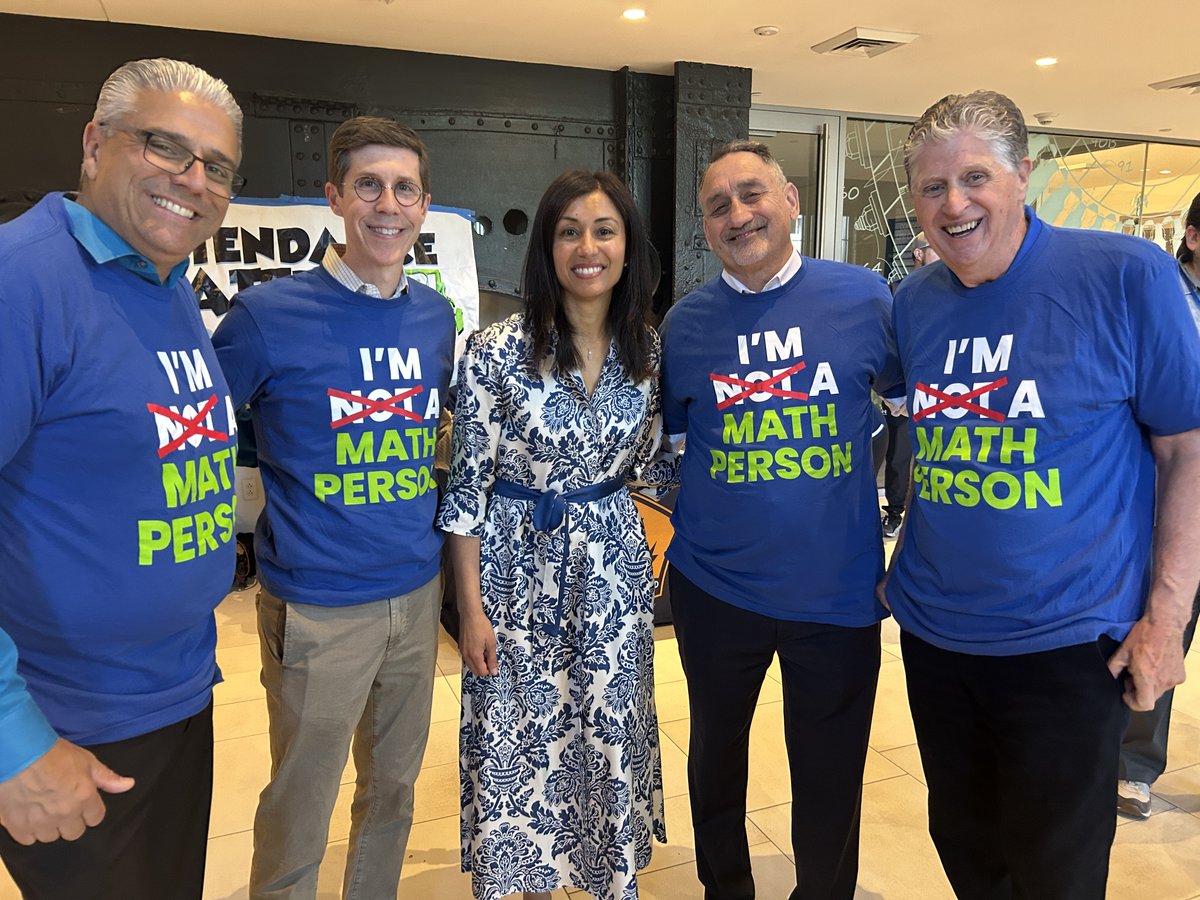 Shalinee_Sharma's tweet image. It was an honor to join @GovDanMcKee and @AInfanteGreen at the #MathMattersRI Math Extravaganza this weekend. The work that these leaders are doing to drive math outcomes for all kids is inspiring, and I’m grateful for the opportunity to support their efforts. @RIDeptEd