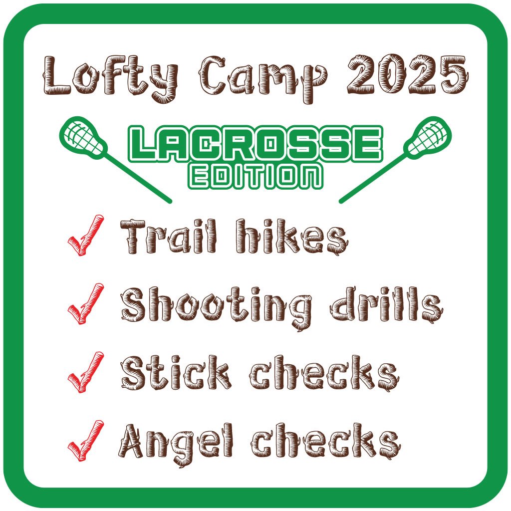 🔥 Lofty Camp 2025 is starting to take shape…Vince just wrapped up the new logo for this year!

Wonder why it might be in kelly green 🤔☘️😬