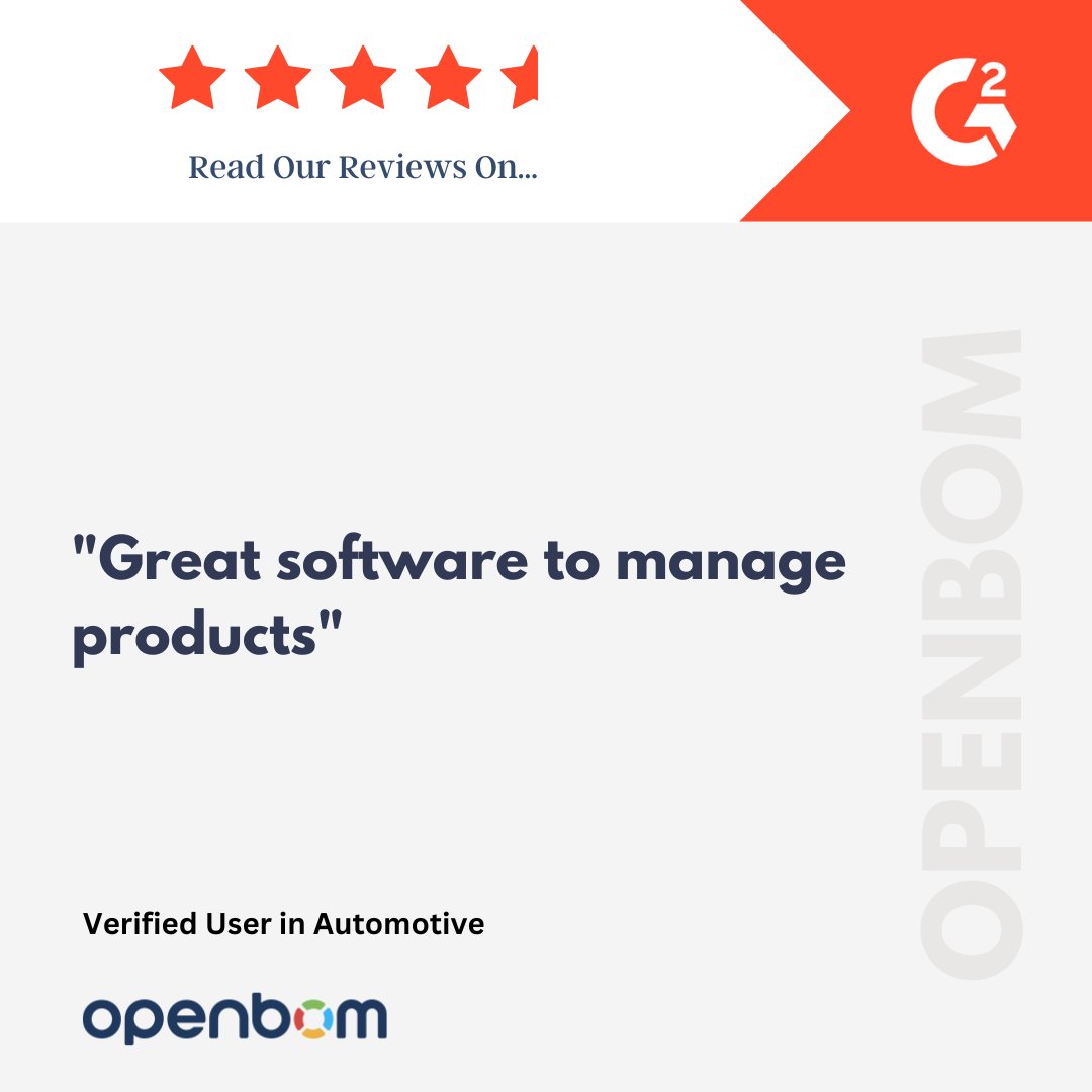 openbom's tweet image. 🛠️ Managing products just got a whole lot easier. OpenBOM brings clarity and structure to even the most complex projects. Simple, powerful, reliable. ✅📦
#ProductManagement #BOMTools #EngineeringWorkflow #DigitalManufacturing #OpenBOM
bit.ly/4kKpK01