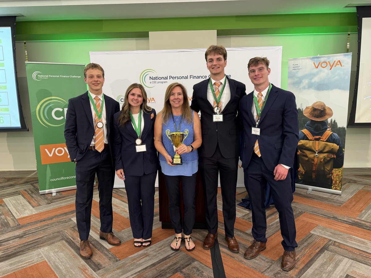 School might be out …… but Madeira is still competing!   Down in Atlanta, GA today at the National Personal Finance Challenge Competition, Madeira got it done.  Over 20,000 students from across the US participated, 34 teams from 30 states competing. Boom! Madeira finishes 3rd!