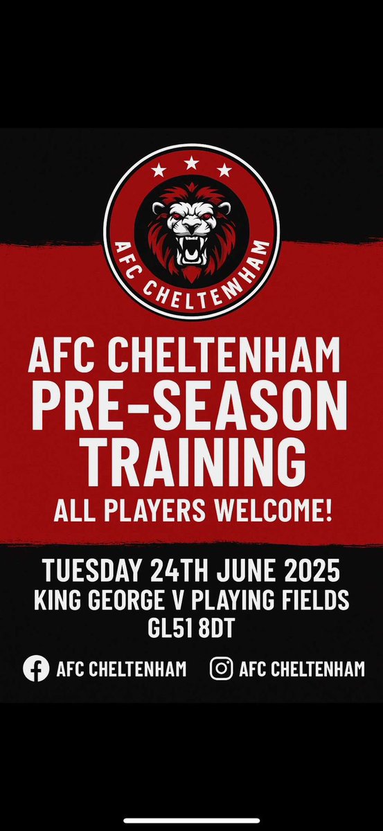 👇👇👇Pre Season 2025👇👇👇