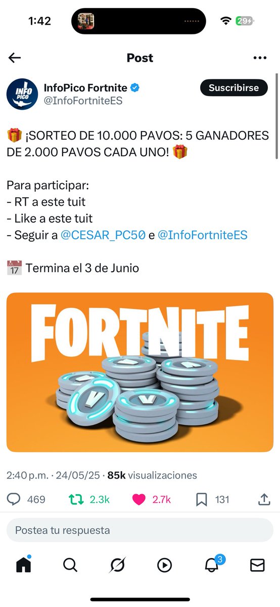 melsech13's tweet photo. @InfoFortniteES @CESAR_PC50 https://t.co/u4nkkcKe02