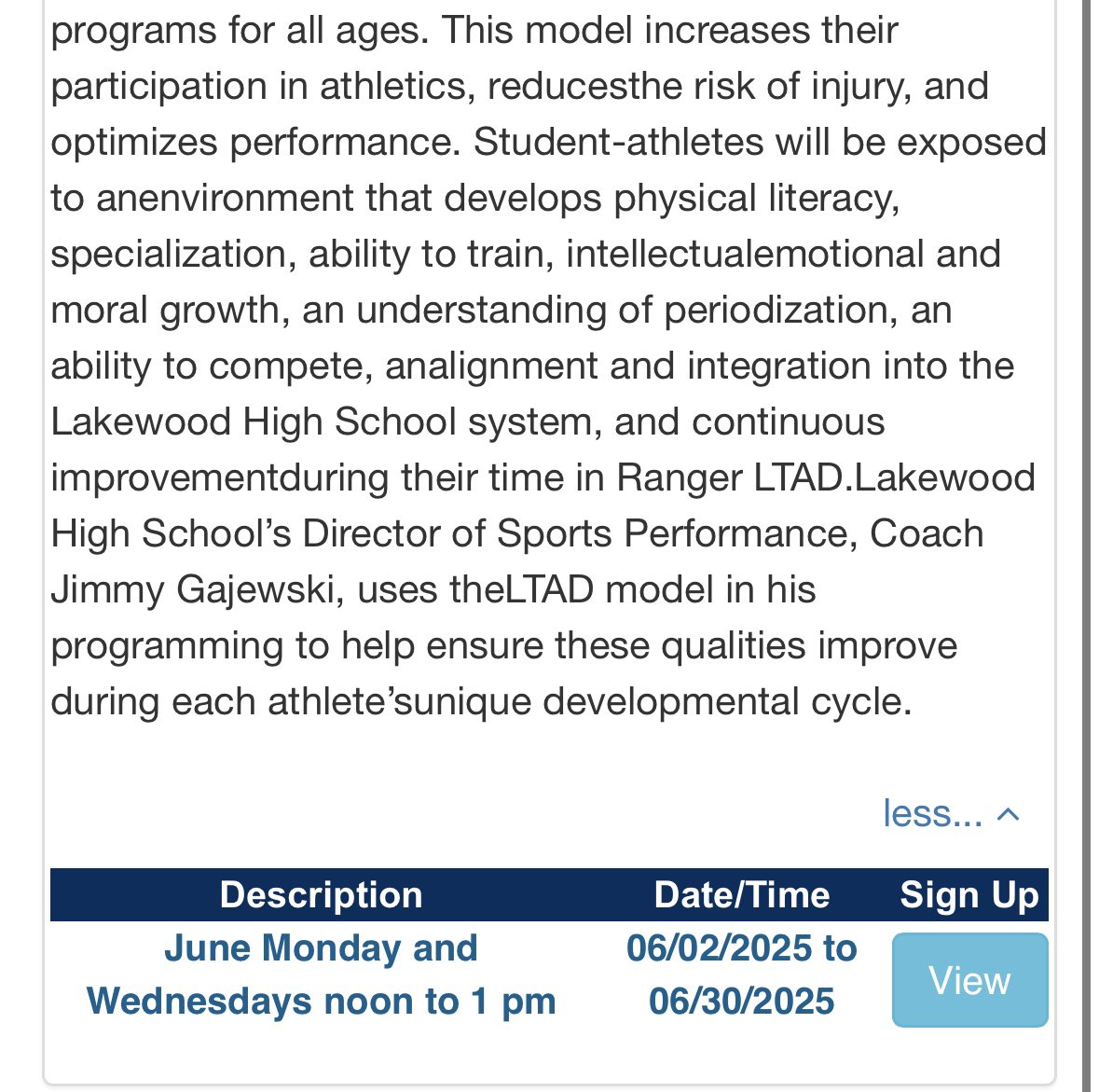 Rising 6th-8th graders can participate in summer strength &amp; conditioning with Coach Jimmy.

Tailored to each student’s needs &amp; level, they will get sport specific training and growth. It’s not just focused on football. It will be focused on a full variety of athletics

#Homegrown
