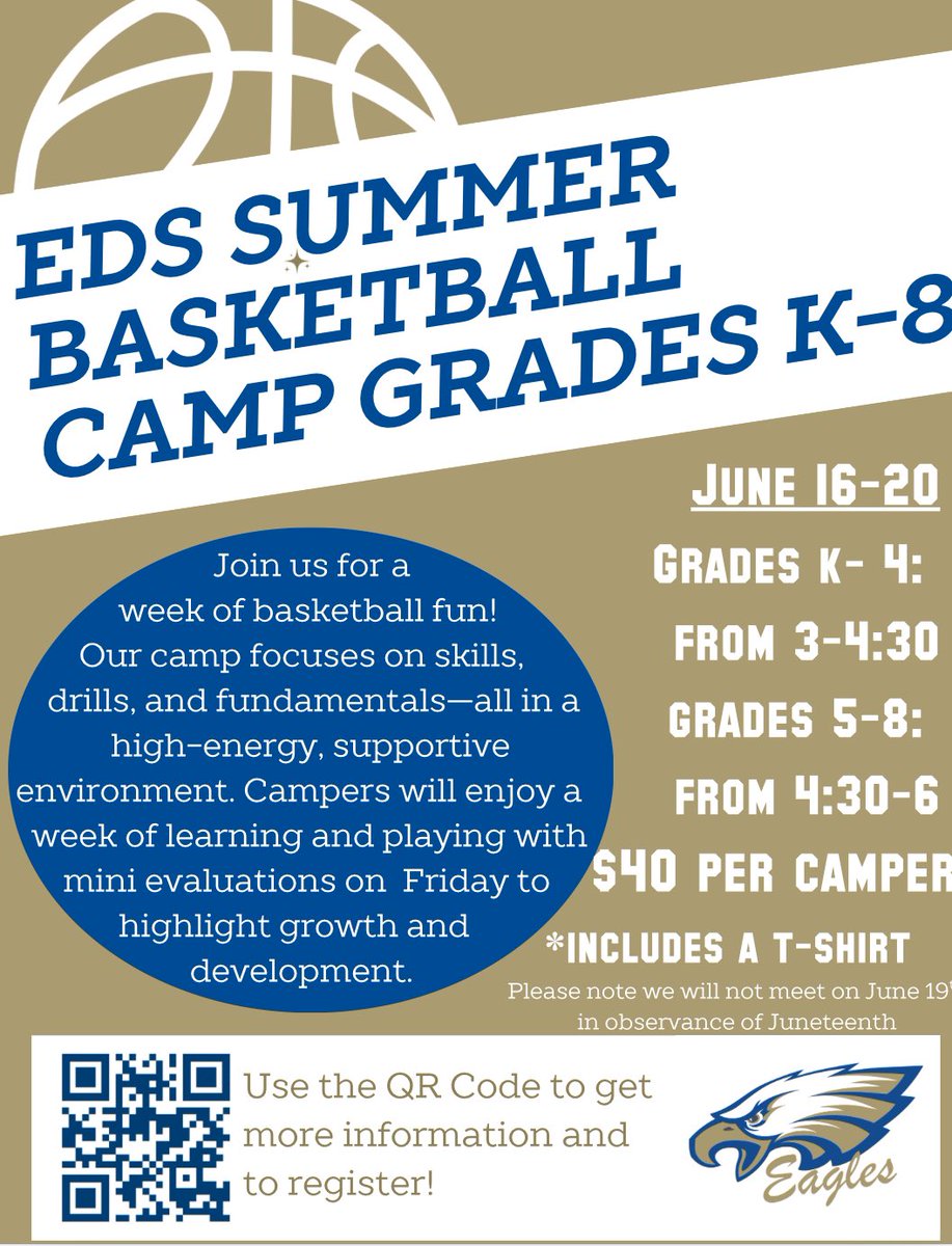 Join us June 16-20 for Basketball Camp!