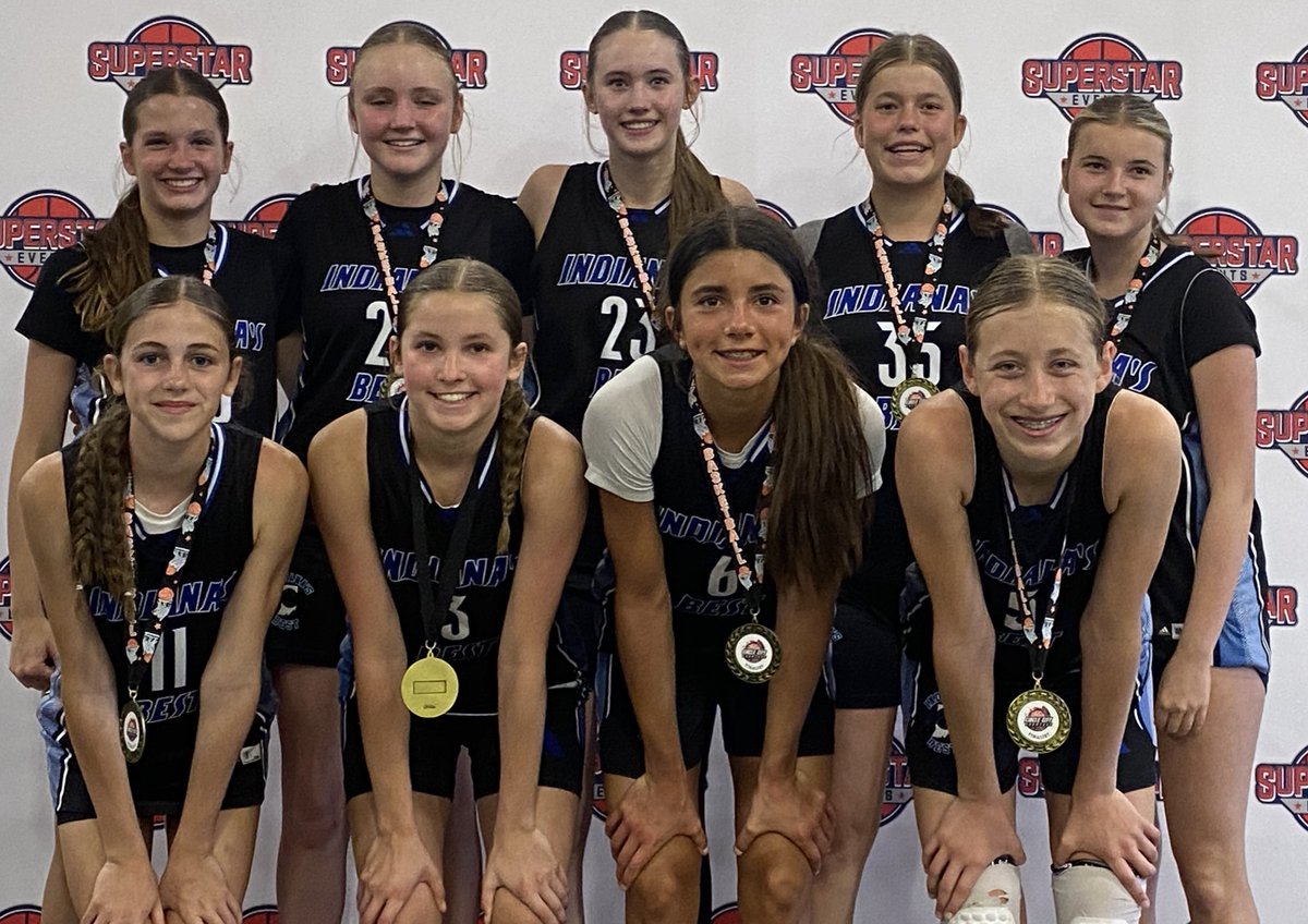 Indiana's Best Basketball 2029 (@inbestbball2029) on Twitter photo Good work this weekend losing in a very competitive championship game against a good EYBL team. Solid performance for the first part of the summer with GREAT players & supportive teammates.
Good Luck to these girls as they begin their June HS bball journeys! <a href="/INBestBBall/">Indiana's Best BBall</a> Good work this weekend losing in a very competitive championship game against a good EYBL team. Solid performance for the first part of the summer with GREAT players & supportive teammates.
Good Luck to these girls as they begin their June HS bball journeys! <a href="/INBestBBall/">Indiana's Best BBall</a>