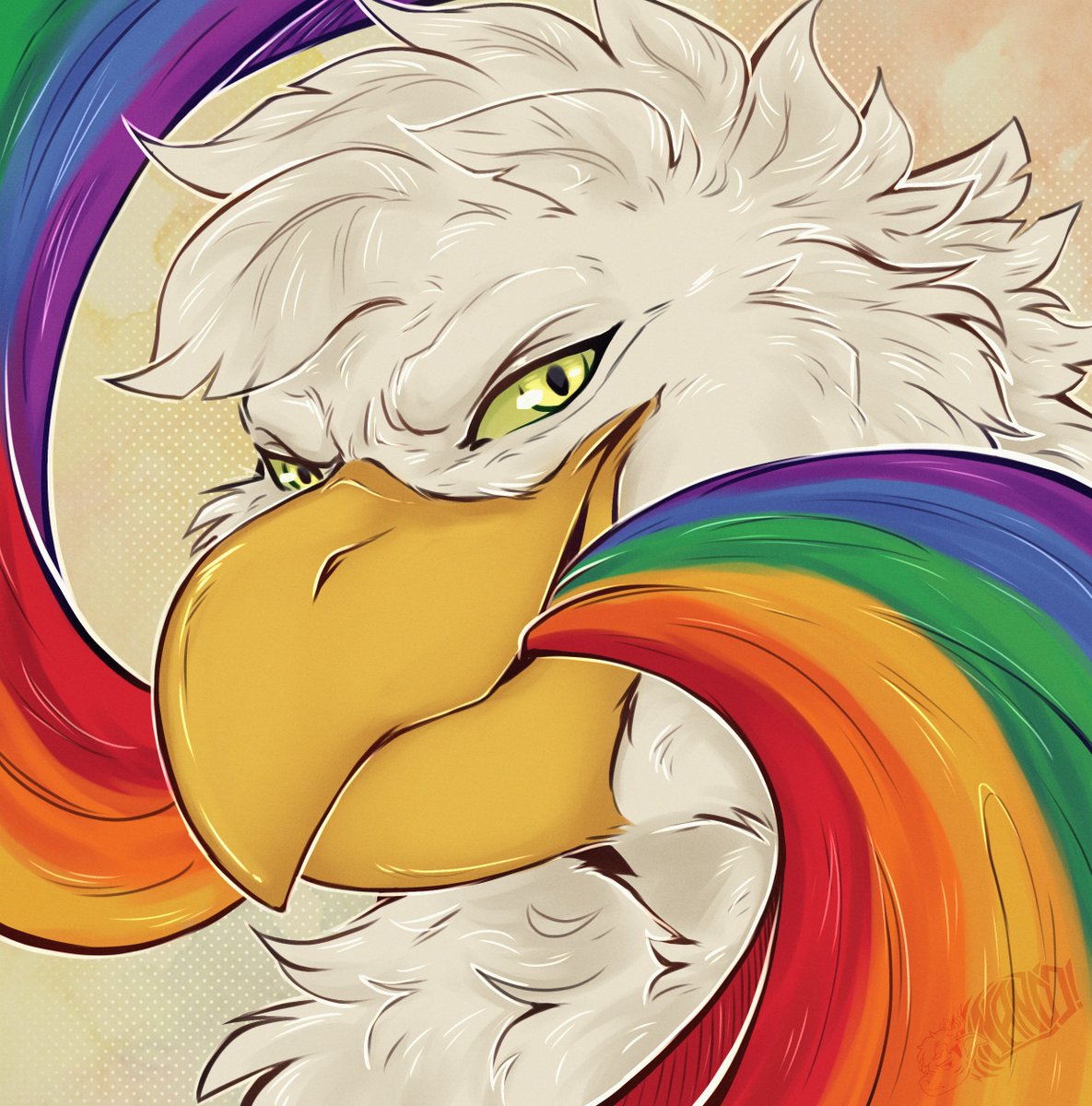 NandoShrine's tweet photo. Happy PRIDE MONTH start! 🌈🌈🌈

@SlyJazzyFox  |@nookeuh 
@RuskiWafl  | @LitrixV https://t.co/ESmIbYA6we