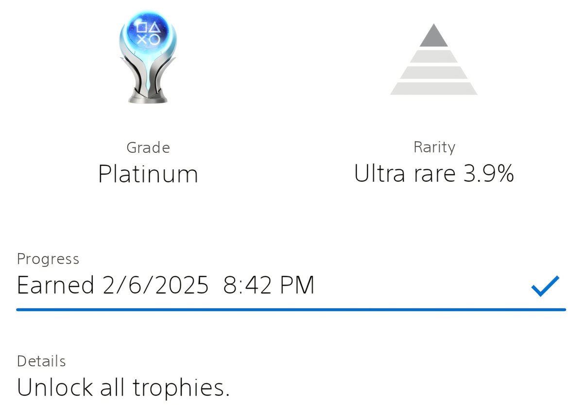 Well, that was a very quick and easy Platinum!