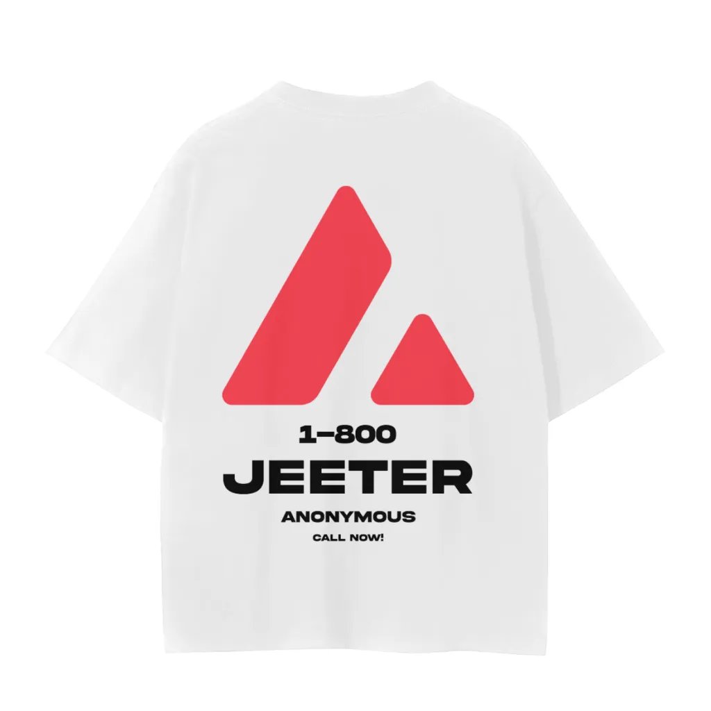 Just dropped the Jeeters Anonymous AVAX Tee. 

Go snag you one 😈

defidigs.com/products/avax-…