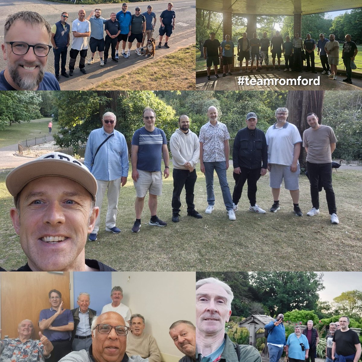 The proper blokes club CIC (@blokesclub) on Twitter photo Brilliant start to the week with 5 amazing groups of proper blokes 
Teams Harefield, Roundshaw, Romford, Streatham and Greenwich 
All out and about getting those miles in. 
If you wish to join them
Next week send me a DM or comment blow
For more info Brilliant start to the week with 5 amazing groups of proper blokes 
Teams Harefield, Roundshaw, Romford, Streatham and Greenwich 
All out and about getting those miles in. 
If you wish to join them
Next week send me a DM or comment blow
For more info