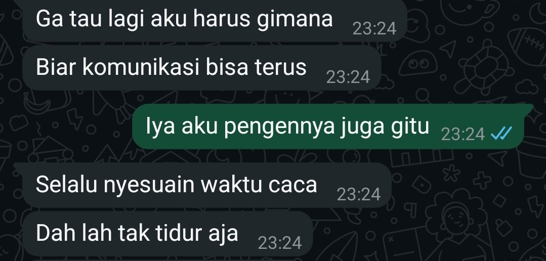 cacing_woy's tweet photo. Salah ketik ❎️
Salahnya ldr ✅️
(Ketikan paling mengiris iris hati mungiel kuh slma ldr 😔) https://t.co/TZTCLgilt7