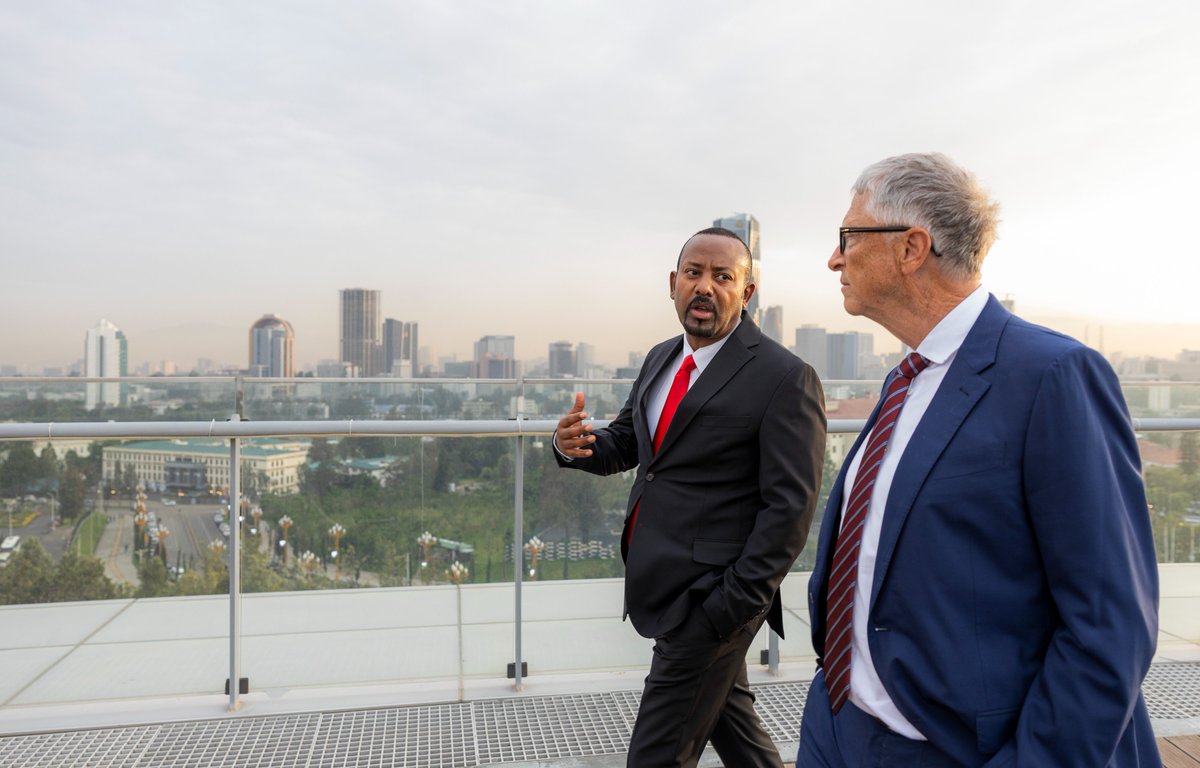 Gates Foundation tweet media