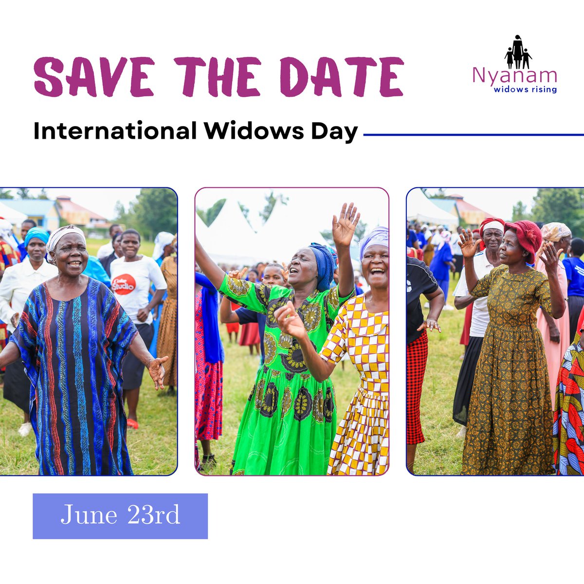 Nyanam_intl's tweet image. Get ready! 

June 23rd is the date to watch. 😉 

You won't want to miss what we have planned. 

#MarkYourCalendar #June23rd #ExcitingNews