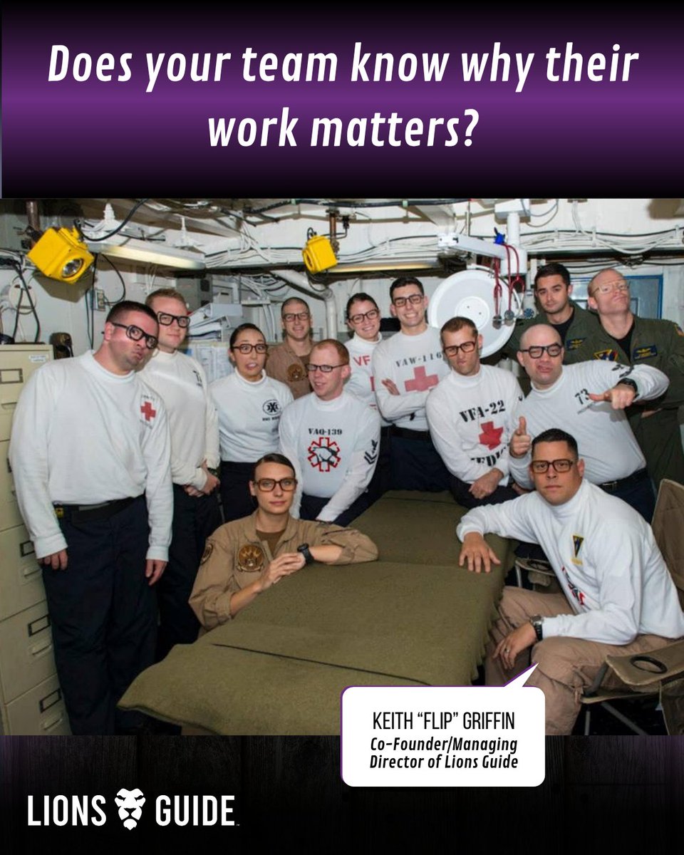 lionsguide1's tweet image. Low morale isn’t always about burnout. It’s about meaning.

Letting people know they matter, and their work does too, goes a long way.

#EveryDayLeader #Leadership #LionsGuide