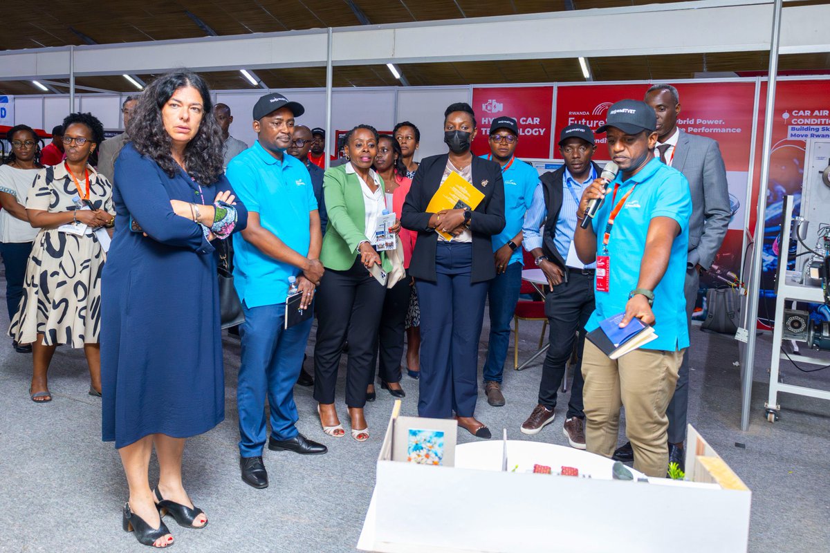 Ministry of Public Service and Labour | Rwanda (@rwandalabour) on Twitter photo #TVETEXPO2025 was launched today alongside the #SkillsCompetition, serving as a national platform to showcase innovation, strengthen partnerships, and promote demand-driven skills development.
The event was officiated by Hon. <a href="/CNkulikiyinka/">C. Nkulikiyinka</a>, Minister of Public Service and #TVETEXPO2025 was launched today alongside the #SkillsCompetition, serving as a national platform to showcase innovation, strengthen partnerships, and promote demand-driven skills development.
The event was officiated by Hon. <a href="/CNkulikiyinka/">C. Nkulikiyinka</a>, Minister of Public Service and