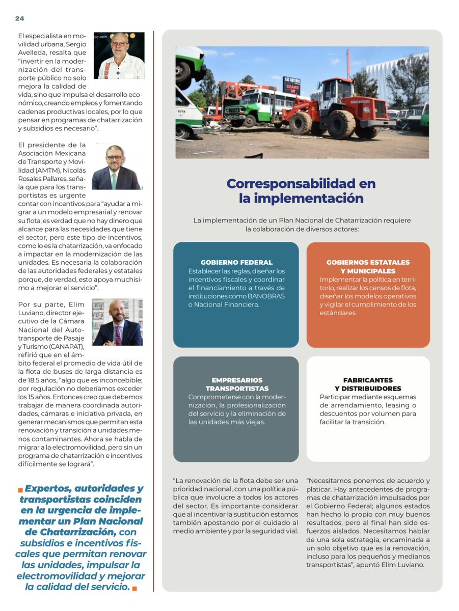MonrazDiego's tweet photo. Esperando que sea de tu interés, te comparto este artículo de @Pasajero7 en donde nos entrevistan sobre la necesidad de un Plan Nacional de Chatarrización para el transporte público de México: https://t.co/xFqzM6jY7a