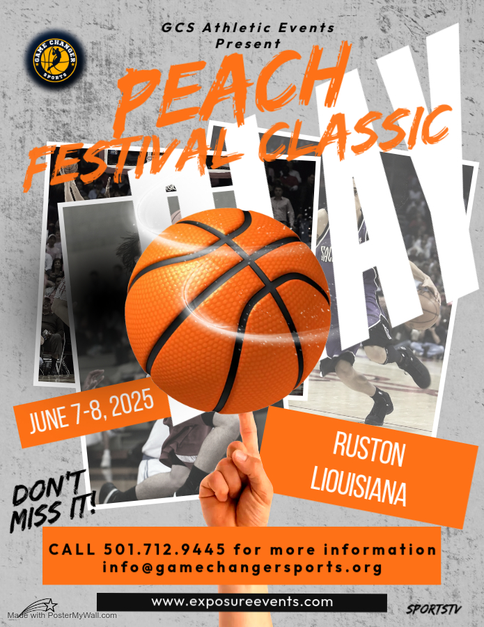 Peach Festival Classic - June 7-8, 2025 - Ruston, Louisiana $200 per team - Discount Available - mailchi.mp/gamechangerspo…