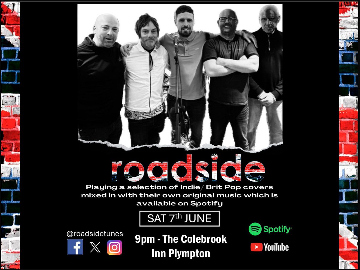 Straight back to action this Saturday, in #Plympton again @thecolebrookinn 💚 #livemusic #plymouth