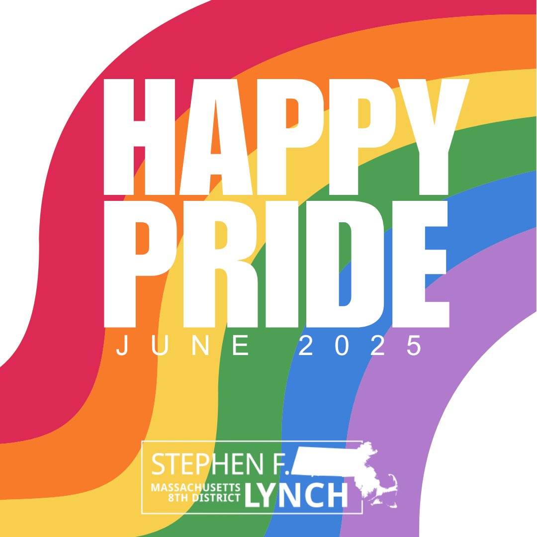 Rep. Stephen F. Lynch (@repstephenlynch) on Twitter photo Happy #PrideMonth!Ā
As a Member of the <a href="/EqualityCaucus/">Congressional Equality Caucus</a> and original cosponsor of the Equality Act, I am proud to stand with our LGBTQIA+ community and continue to fight for equality and opportunity for all. Happy #PrideMonth!Ā
As a Member of the <a href="/EqualityCaucus/">Congressional Equality Caucus</a> and original cosponsor of the Equality Act, I am proud to stand with our LGBTQIA+ community and continue to fight for equality and opportunity for all.
