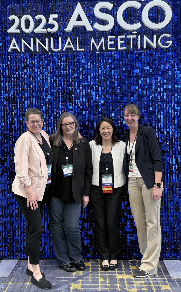 BiostatGirl's tweet image. Being a biostatistician on cancer clinical trials is the best job! I get to collaborate every day with so many amazing and inspired people including other biostatisticians, oncologists/ hematologists/ clinical trialists, patient research partners, and other experts! #ASCO25