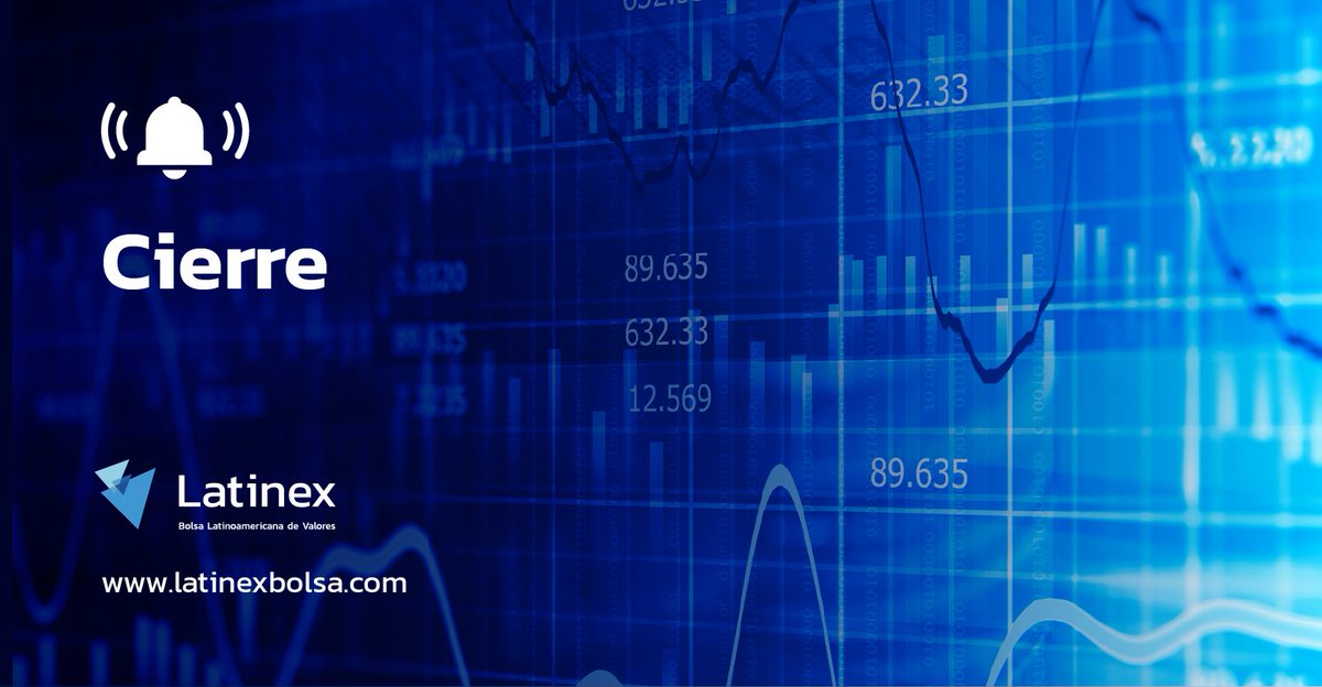 3:00 p.m. - #Latinex culmina la jornada bursátil del 2 de junio de 2025.