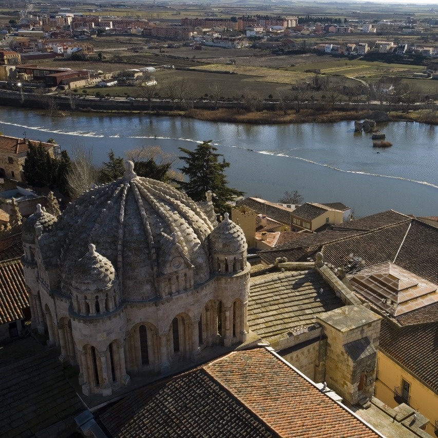 Cimborrio de la Catedral de Zamora <a href="/ZamoraSpain/">Turismo en Zamora</a>