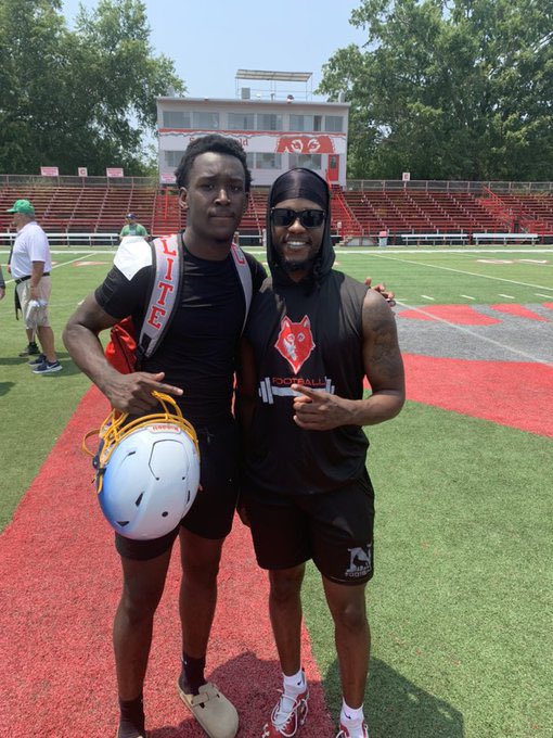 WHAT A CAMP IN DA BERRY TODAY! Had a lot of future wolves come out to the den and put on a show! #THEWOLVESWAY