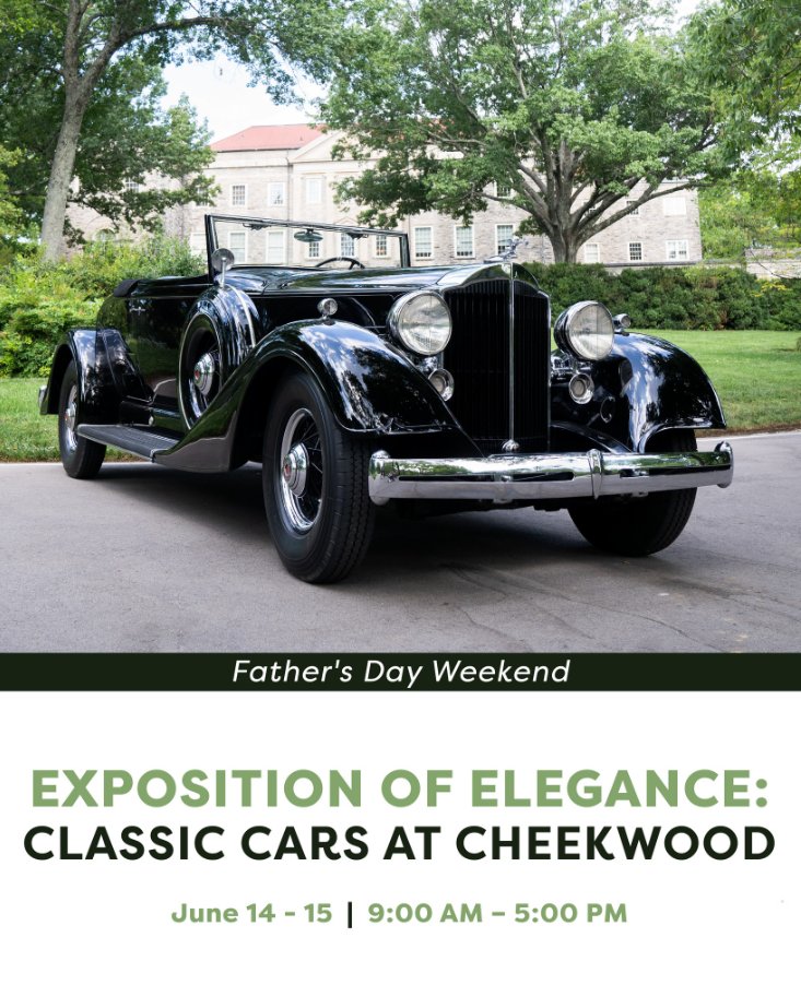 Join us this Father's Day weekend for a fun-filled day of giving back to the community and admiring classic cars at <a href="/Cheekwood/">Cheekwood</a>!

Limited spots available: handson.unitedwaygreaternashville.org/opportunity/a0…