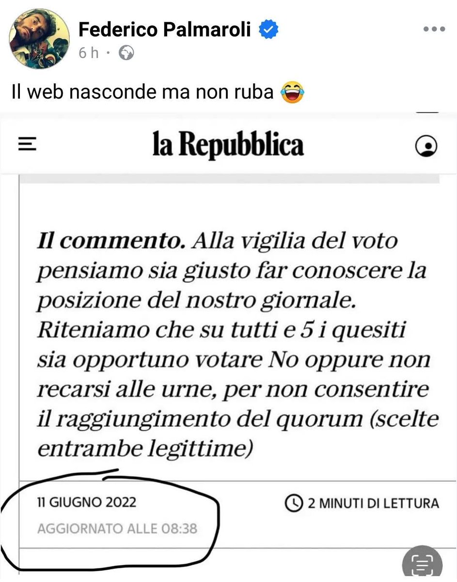 barbyblanche's tweet photo. 11 giugno 2022
Eh ma se lo dicono i kompagni allora va bene https://t.co/x3tZOfkG4T