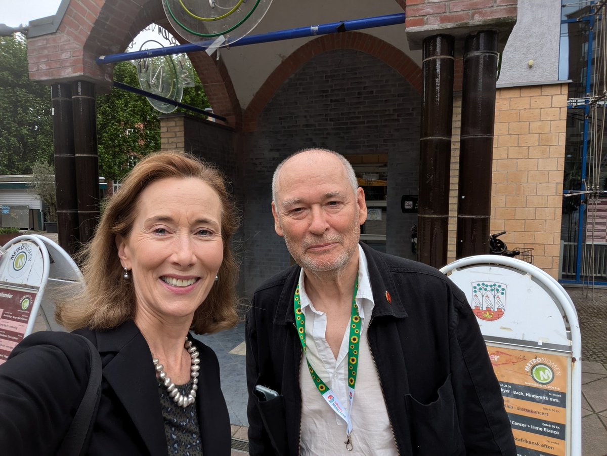 Honoured to attend annual gathering of Parkinson Choirs of Copenhagen area and to hear beautiful songs based on works of Irish poet, WB Yeats. Congrats to composer, musician &amp; singer Adam Joergensen, and to the directors &amp; all the wonderful singers for a truly moving performance.