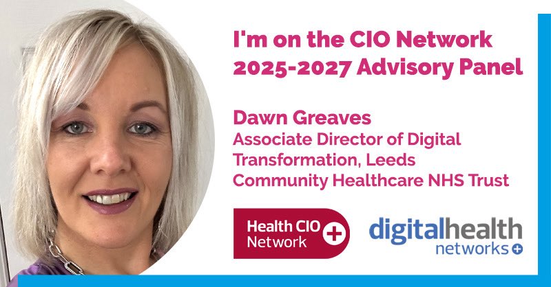 So pleased to have been voted by my peers to stand again on the CIO advisory panel. Thanks to everyone who voted for me  #CIONetwork