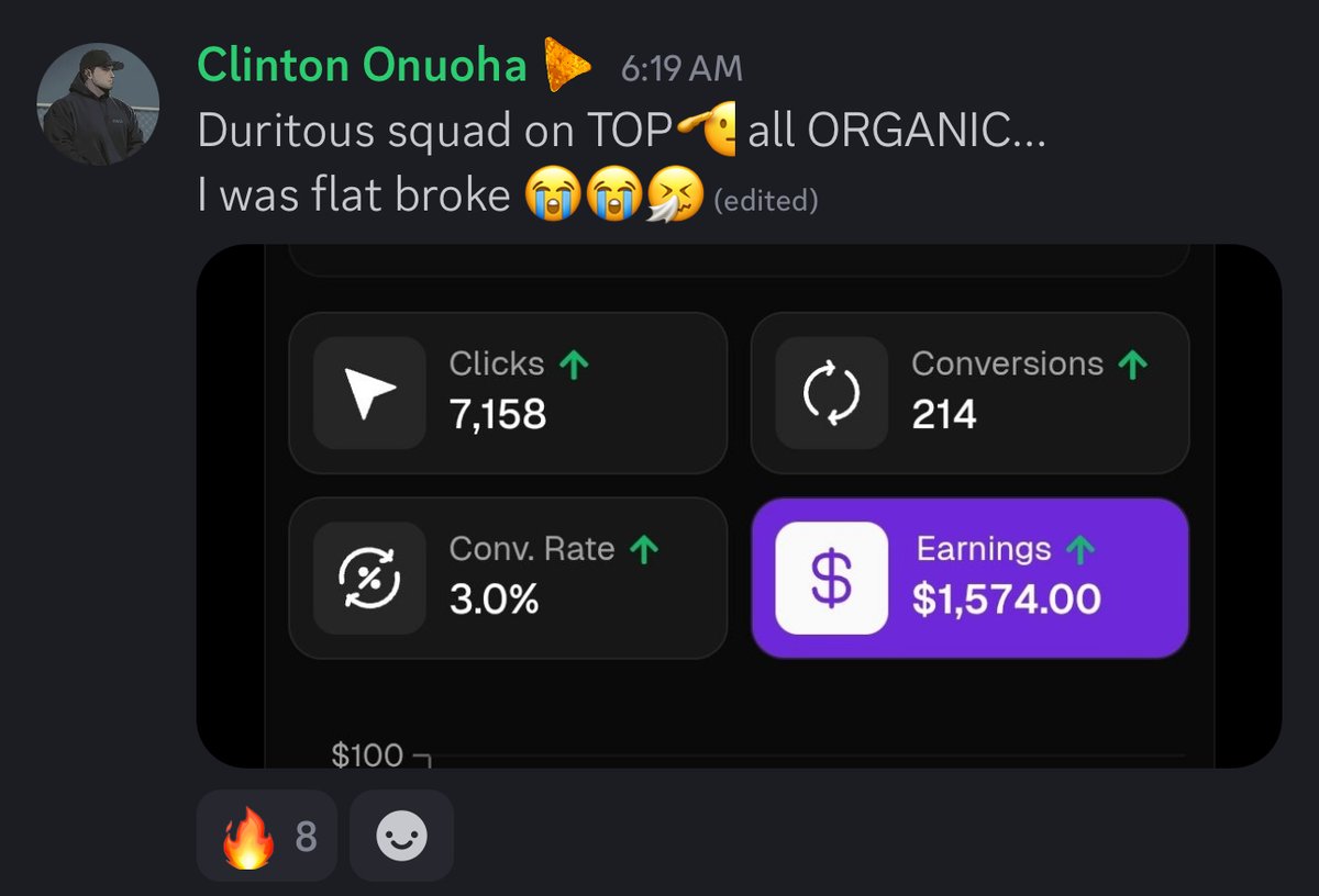 My mentee went from flat BROKE to consistently making revenue 

no physical product, no face, fresh accounts

easiest way to make money in June 2025

Want to learn how to start?

Retweet &amp; comment “Organic” and I’ll send you the guide on how to start. (Must be following for dm)